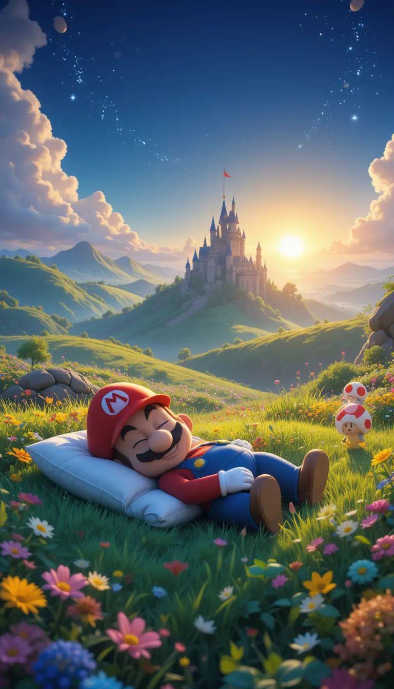 Mario - Sleeping