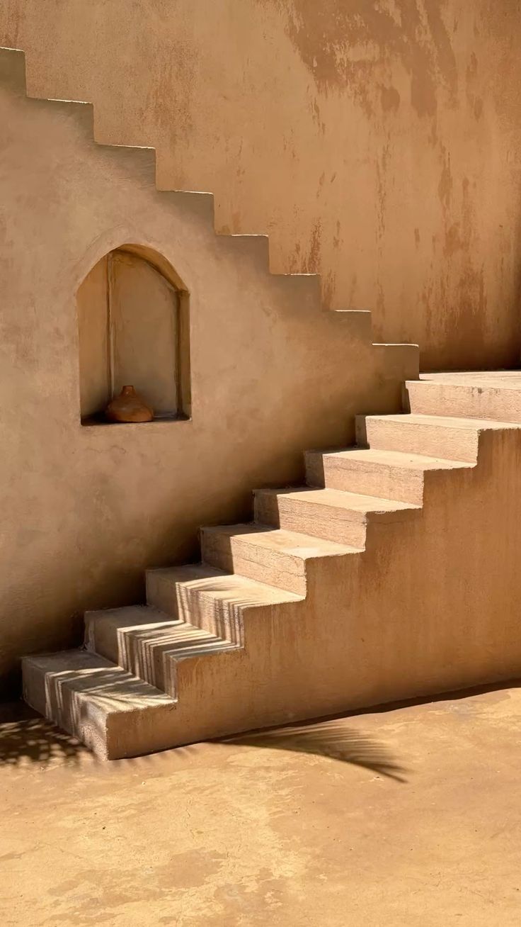 Escalier de Terre - Architecture Berbère